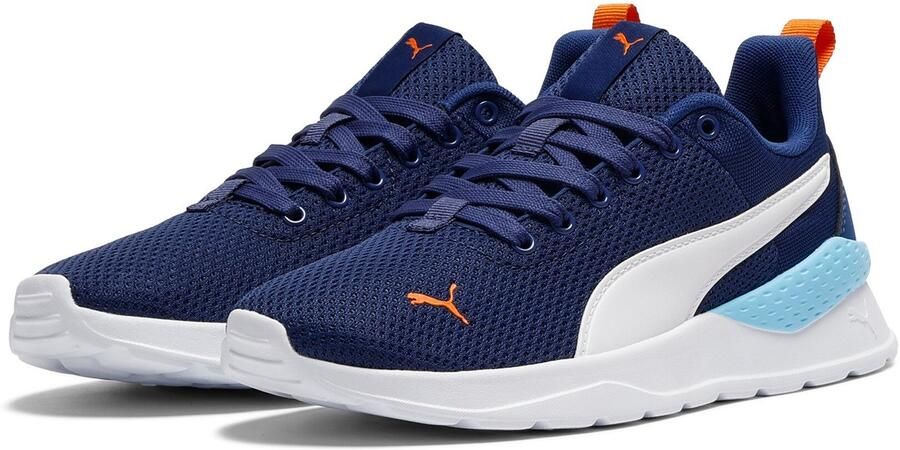 PUMA Anzarun Lite Jr Unisex Sneakers Blue Jewel- White-Vermillion