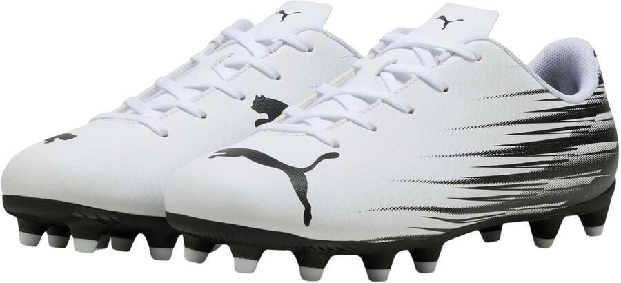 Puma Attacanto II junior voetbalchoenen wit zwart - Foto 3