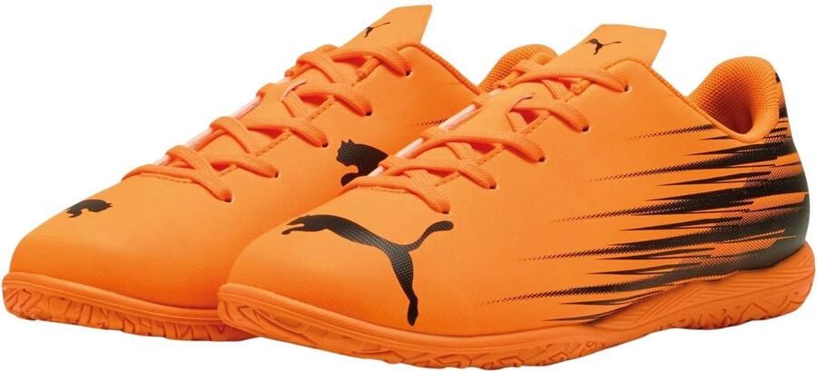 Puma Attacanto II IT junior voetbalschoenen oranje zwart