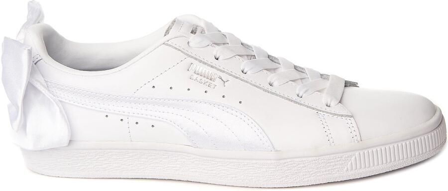 Puma Basket Bow Schoenen White Leer