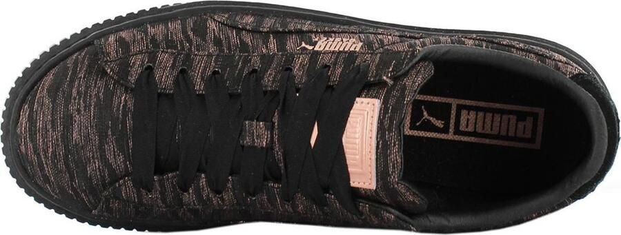 PUMA Basket Platform VR 364092-02 Dames Sneakers Sportschoenen Schoenen Zwart - Foto 14