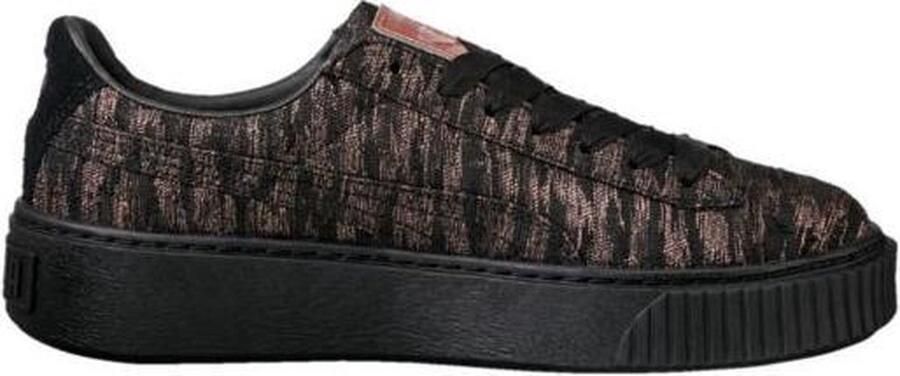 PUMA Basket Platform VR 364092-02 Dames Sneakers Sportschoenen Schoenen Zwart - Foto 11