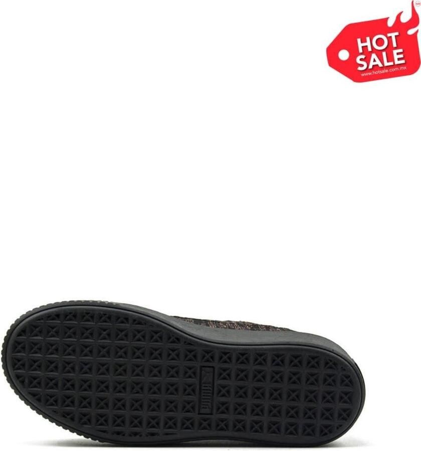 PUMA Basket Platform VR 364092-02 Dames Sneakers Sportschoenen Schoenen Zwart - Foto 3