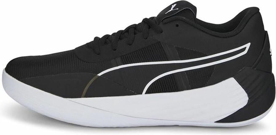 PUMA Basketball Shoes for Adults Fusion Nitro Team Black Unisex