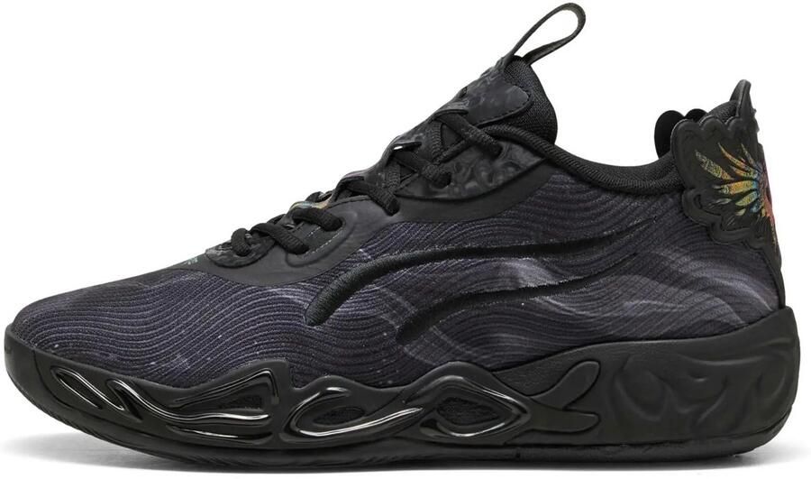 Puma Mb.04 Low Team Sneakers Zwart Mesh Synthetisch