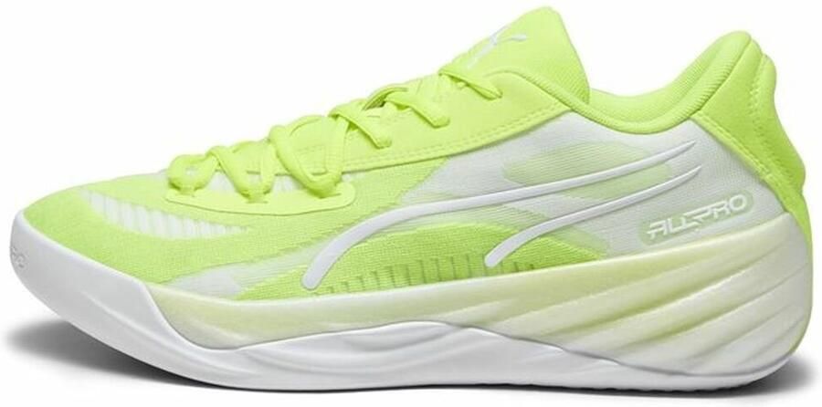 PUMA Basketbalschoenen voor Volwassenen All-Pro Nitro Geel