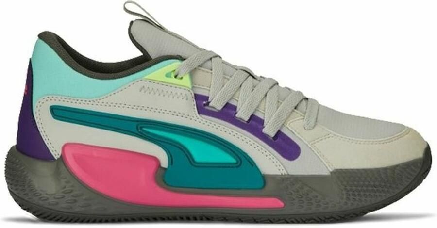PUMA Basketbalschoenen voor Volwassenen Court Rider Chaos Da Grijs