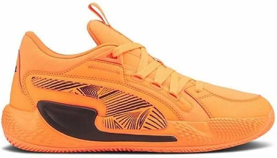 PUMA Basketbalschoenen voor Volwassenen Court Rider Chaos La Oranje - Foto 2