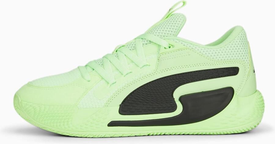 PUMA Basketbalschoenen voor Volwassenen Court Rider Chaos Limoen - Foto 2