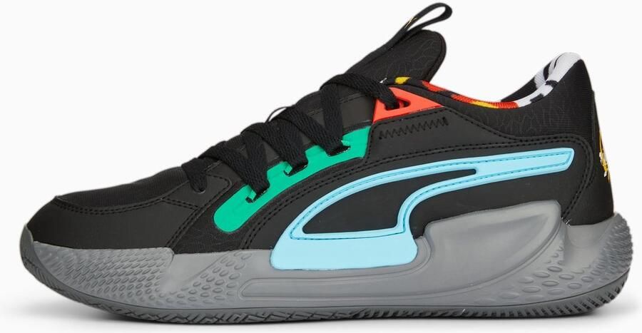 PUMA Basketbalschoenen voor Volwassenen Court Rider Chaos Zwart