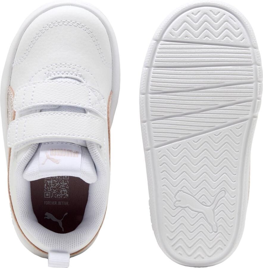 PUMA Scratch-sportschoenen voor kinderen: Courtflex V3 Glitz V Inf - Foto 3
