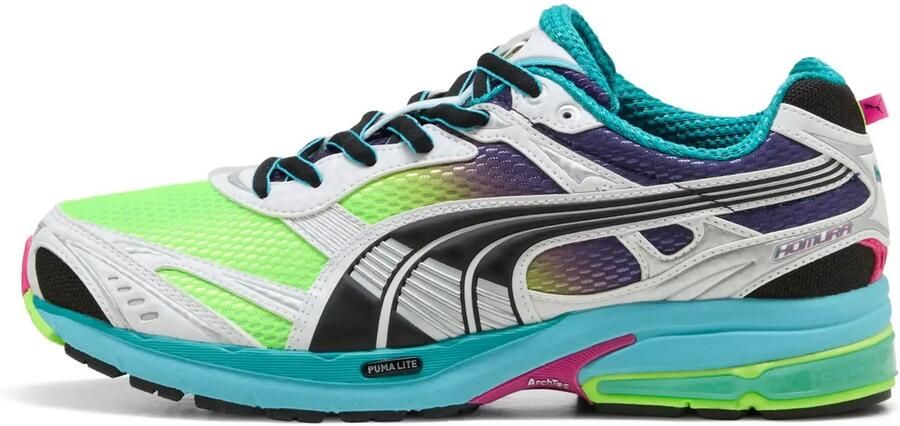 Puma Homura Sneakers Heren Paars Mesh Synthetisch