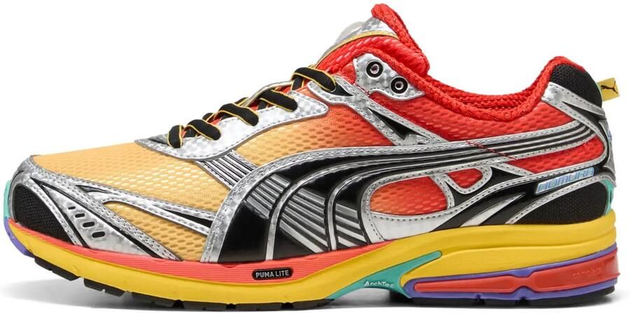 Puma Homura Sneakers Heren Rood Mesh Synthetisch