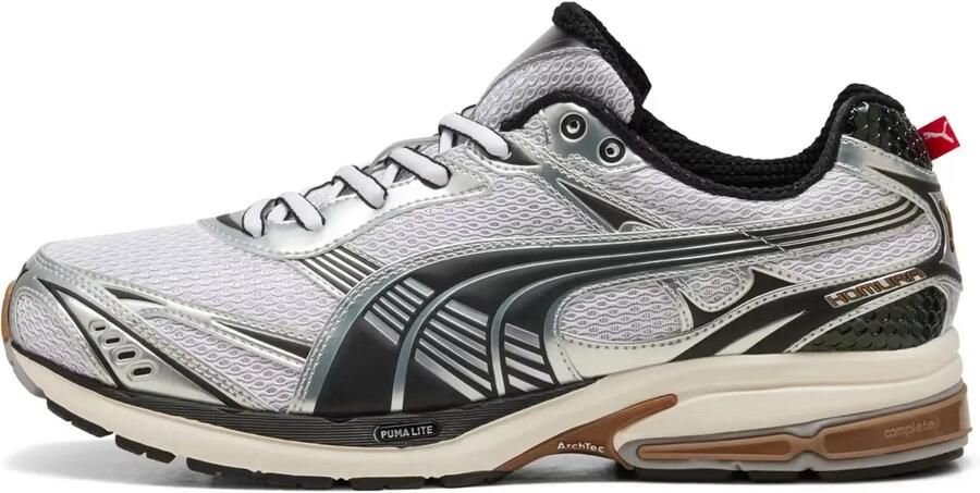 Puma Homura Sneakers Heren Zilver Mesh Synthetisch