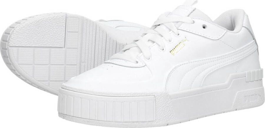 PUMA Cali Sport Mix Wn's Lage sneakers Leren Sneaker Dames Wit - Foto 8