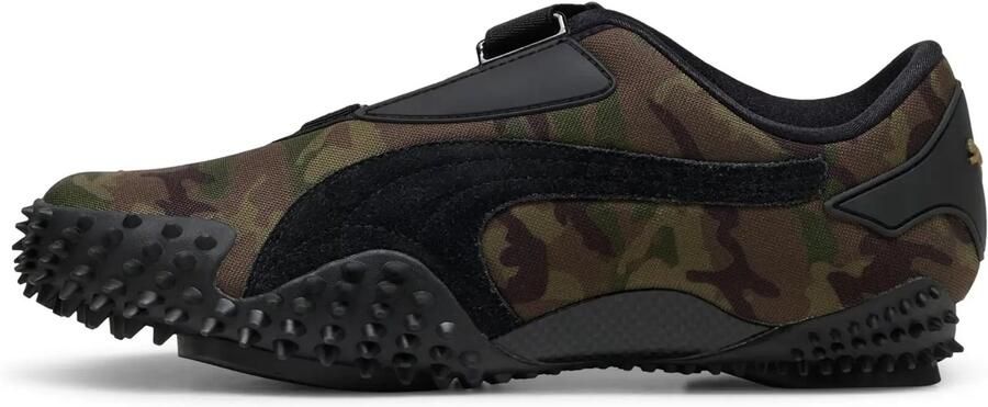 PUMA Sneakers laag 'Mostro' chocoladebruin olijfgroen spar zwart