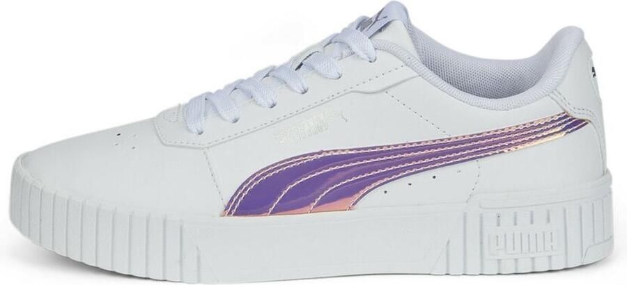 PUMA Carina 2.0 Holo Jr White-Silver WIT - Foto 4