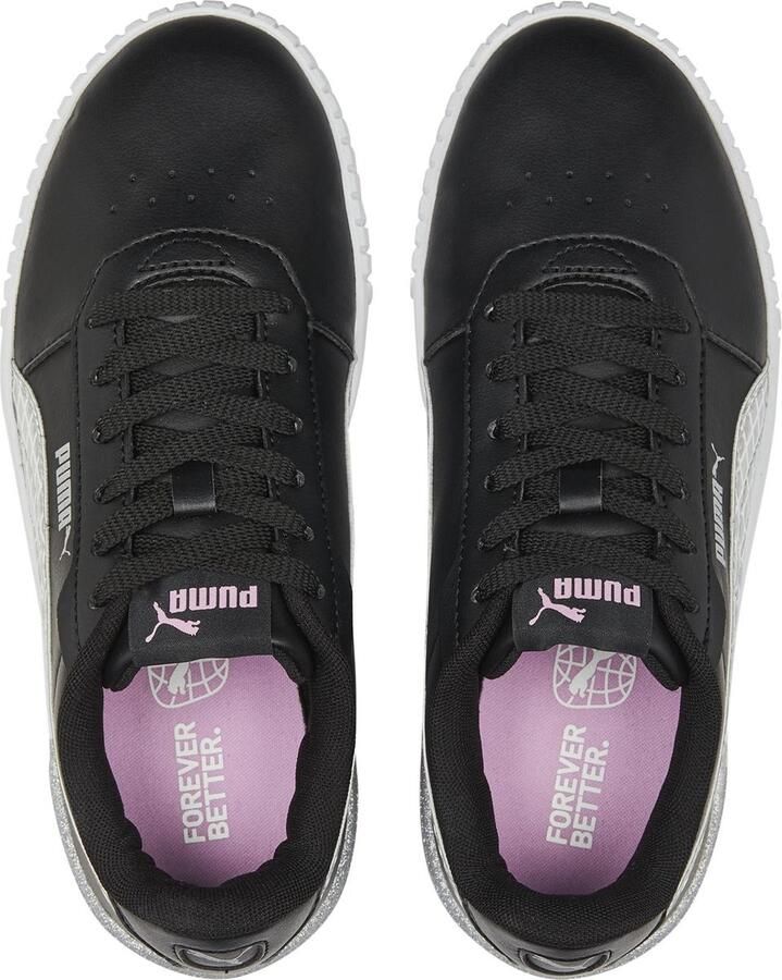 Puma Carina 2.0 Mermaid sneakers zwart lila zilver Imitatieleer 36 - Foto 2