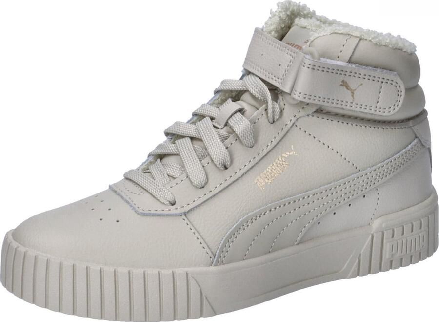 PUMA Carina 2.0 Mid WTR damessneaker winterschoenen gevoerd 385852 07 beige