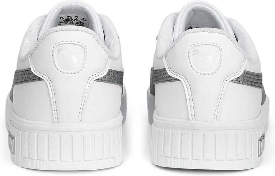 PUMA Carina 2.0 Space Met Dames Sneakers White MatteSilver Silver - Foto 3