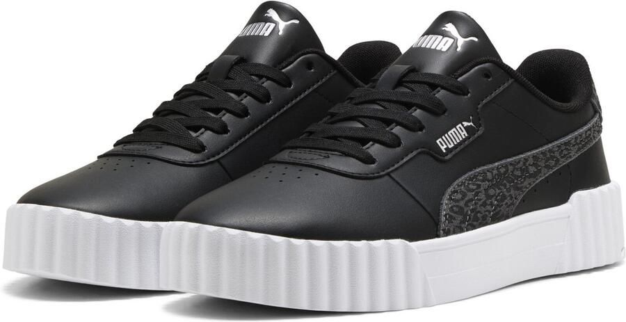 PUMA Carina 3.0 Feline Dames Sneakers Black-Slate Sky