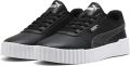 PUMA Carina 3.0 Feline Dames Sneakers Black-Slate Sky - Sky/Blauw