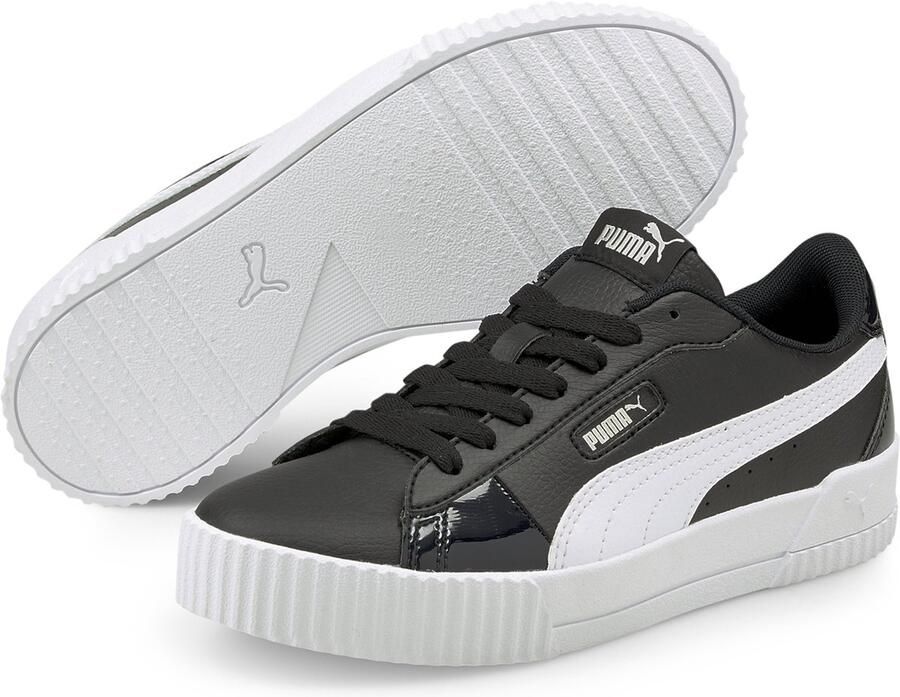 PUMA Carina Crew Iri Dames Sneakers Black- Black- White