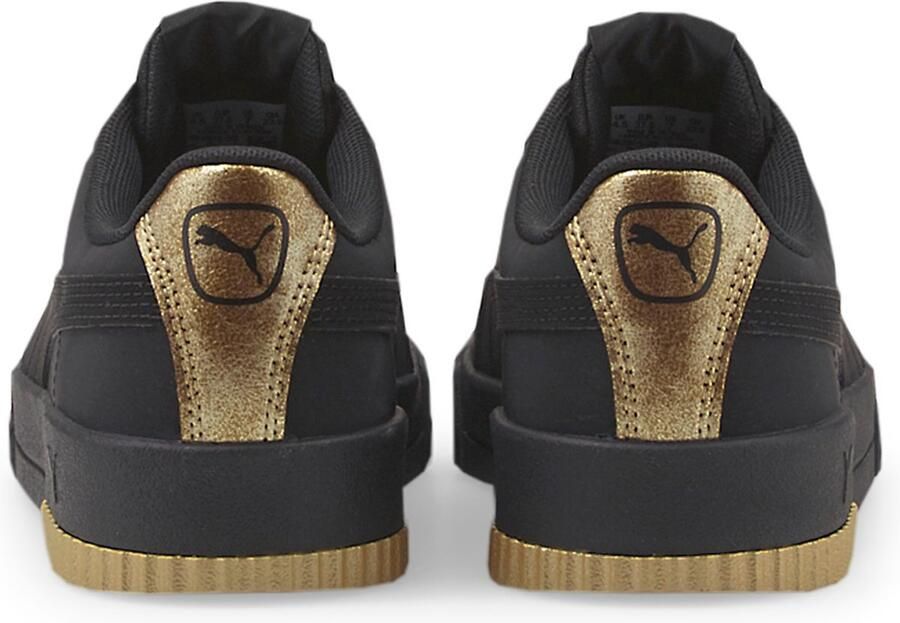 PUMA Carina Raw Metallics Dames Sneakers Black Gold - Foto 5