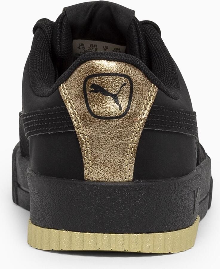 PUMA Carina Raw Metallics Dames Sneakers Black Gold - Foto 2