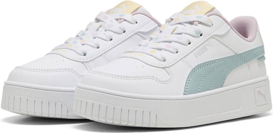 PUMA Carina Street Lacey Ps Schoenen Wit Meisje