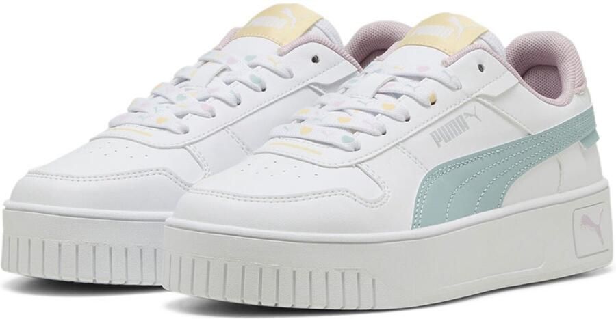 PUMA Carina Street Lacey Schoenen Wit Meisjes