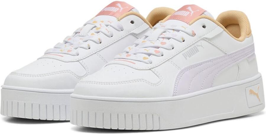 PUMA Carina Street Lacey Schoenen Wit Meisjes