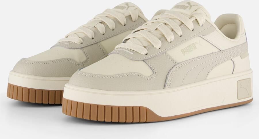 PUMA Carina Street Dames Sneakers Alpine Snow-Desert Dust - Foto 3