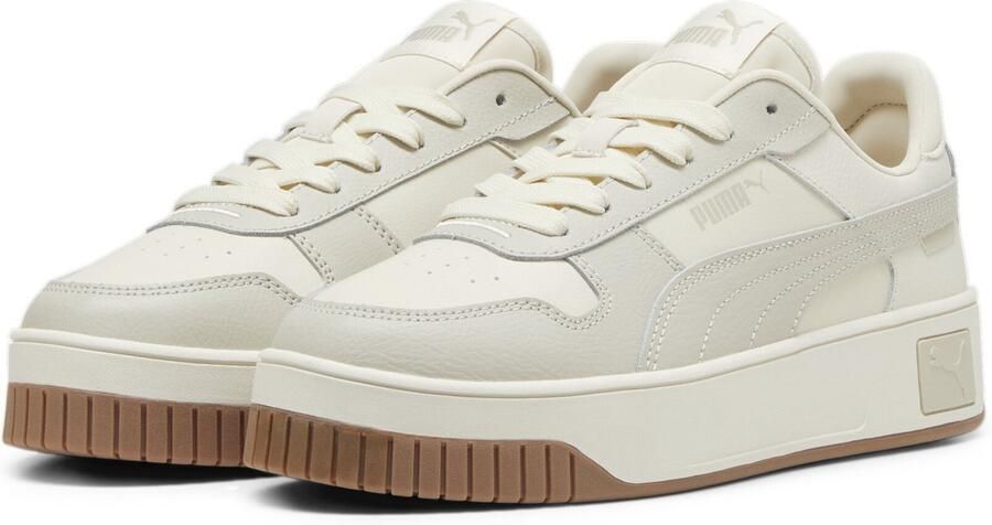 PUMA Carina Street Dames Sneakers Alpine Snow-Desert Dust