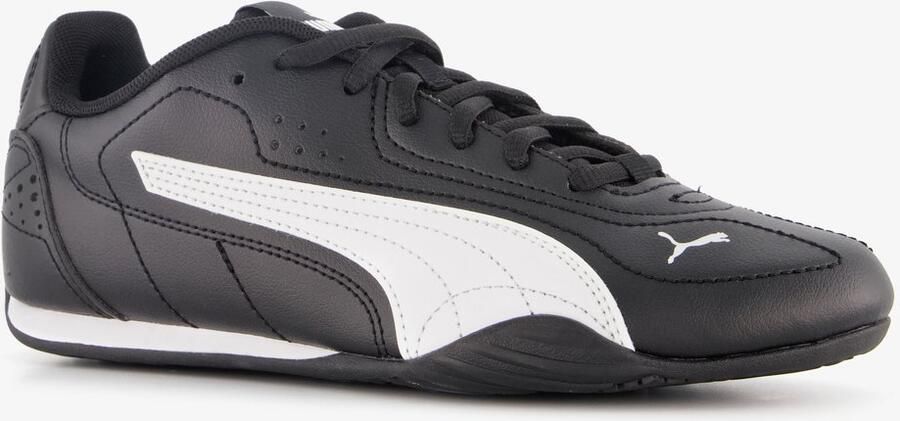 PUMA Catch AC PS kinder sneakers zwart wit Uitneembare zool