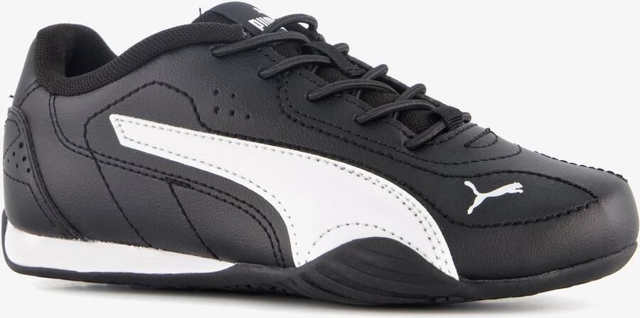 PUMA Catch AC PS kinder sneakers zwart wit Uitneembare zool