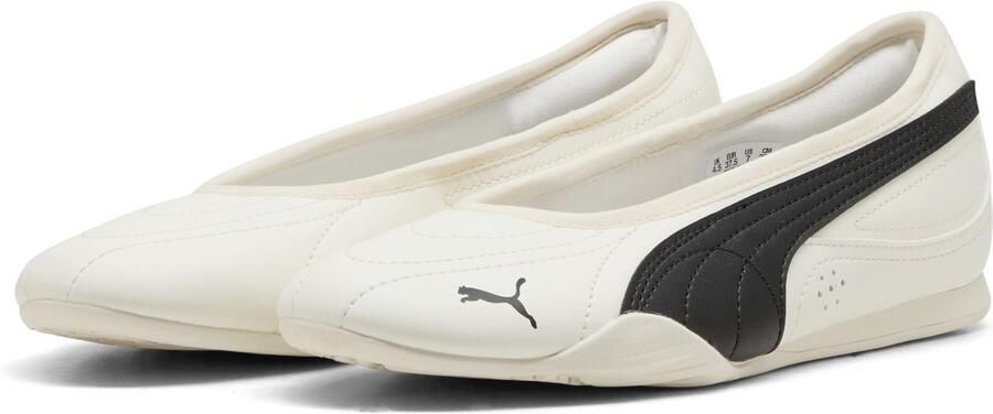 PUMA CATCH SOLEIL BALLERINA Dames Sneakers Warm White- Black - Foto 4