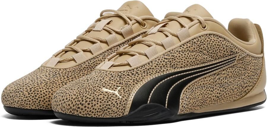 PUMA CATCH SOLEIL Topcat Dames Sneakers Toasted Almond- Black- Gold