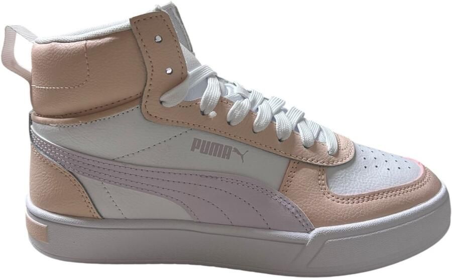 PUMA Cavan Mid PS Sneakers Unisex Wit Zalm roze Lila