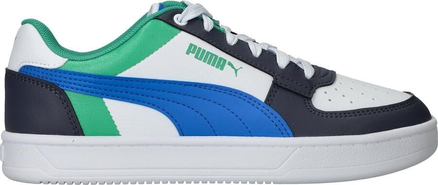 Puma Caven 2.0 Block sneakers wit-kobaltblauw-grijs Imitatieleer 35.5 - Foto 3