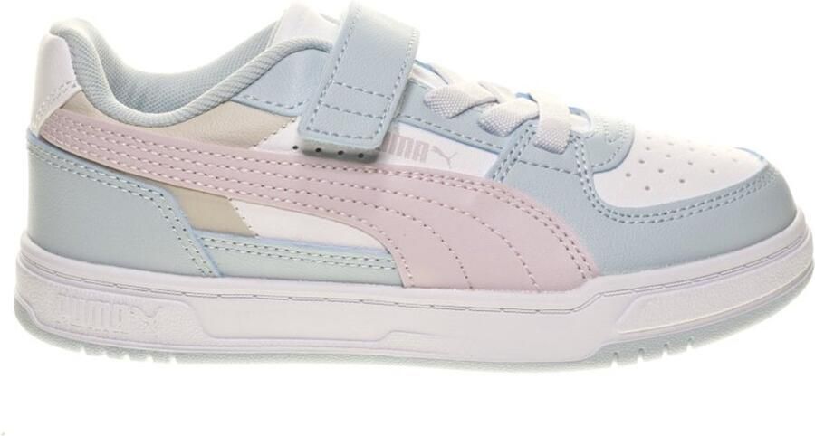 Puma Caven III Block imitatieleren sneakers lichtblauw lichtroze - Foto 4