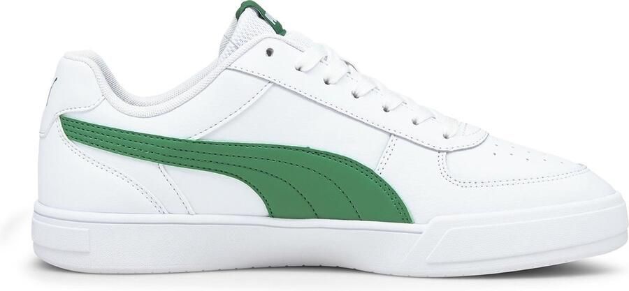 PUMA Caven Heren Sneakers White-Amazon Green