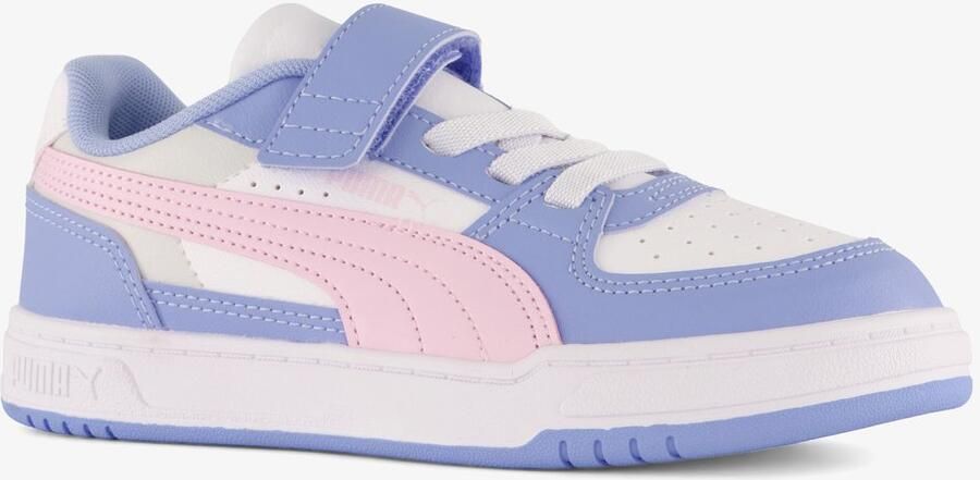 PUMA Caven III Block meisjes sneakers blauw roze Uitneembare zool