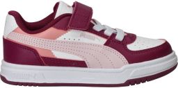 Puma Caven III Block imitatieleren sneakers fuchsia lichtroze Imitatieleer