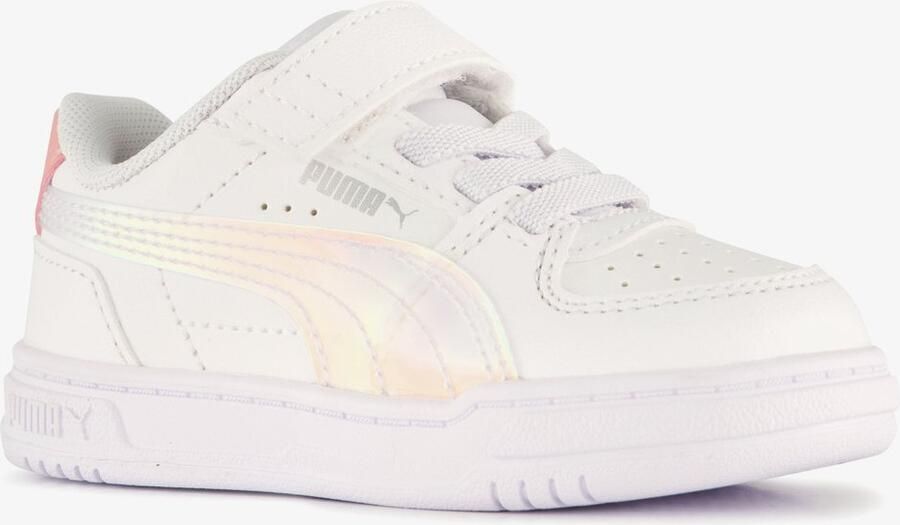 PUMA Caven III Holo 2.0 meisjes sneakers wit roze