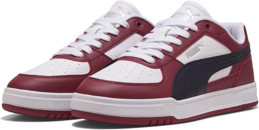 PUMA Caven III Unisex Sneakers Garnet Glow-New Navy- White