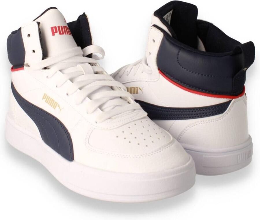 Puma Caven Mid sneakers wit donkerblauw - Foto 4