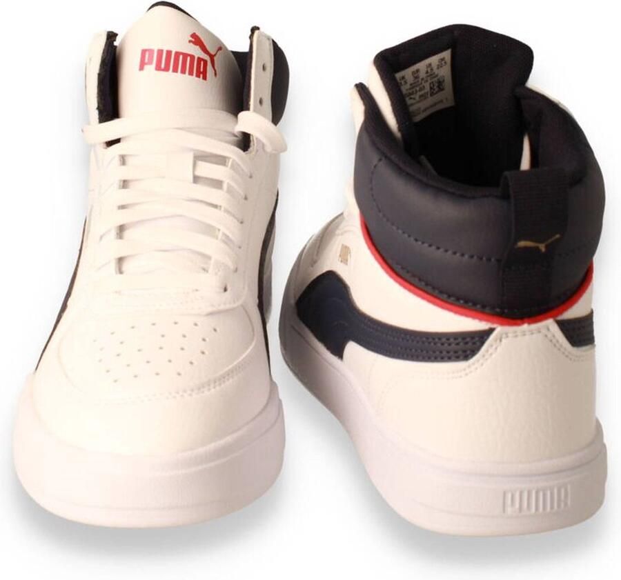 Puma Caven Mid sneakers wit donkerblauw - Foto 3