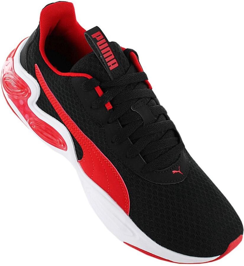 PUMA Cell Magma Clean Heren Sneakers Sport Vrije tijd Fitness Schoenen Zwart-Rood 193633 - Foto 2