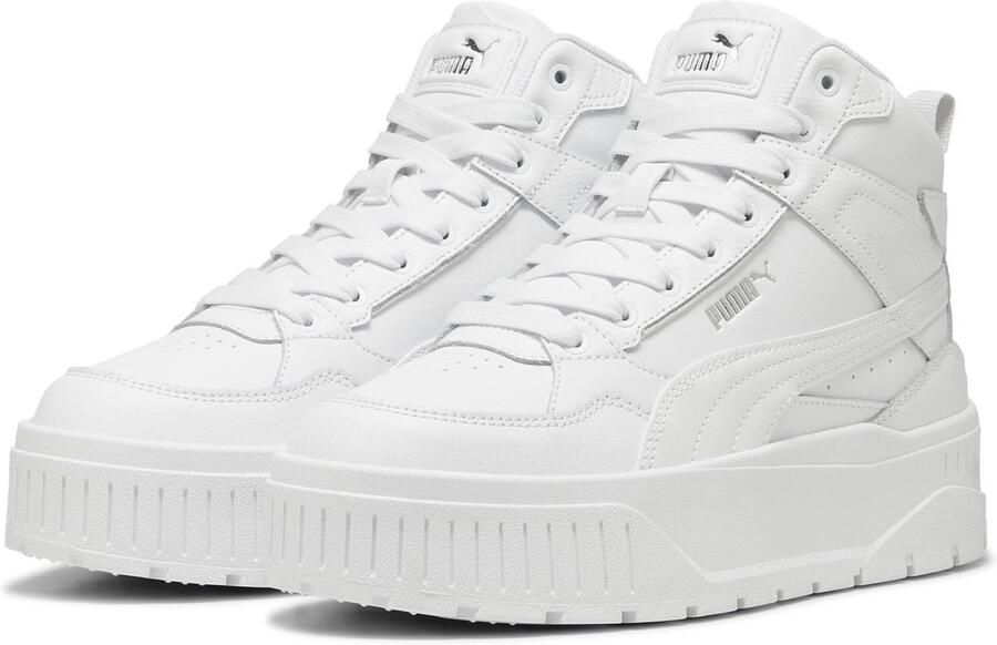 PUMA Chaussures femme Karmen II Idol Mid BLAN